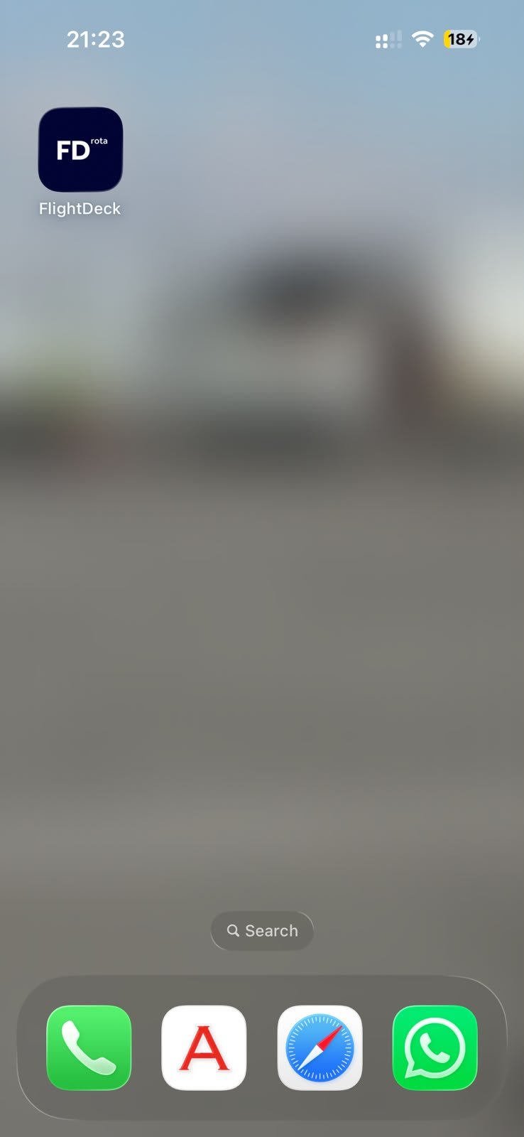 FlightDeck icon on iOS home screen